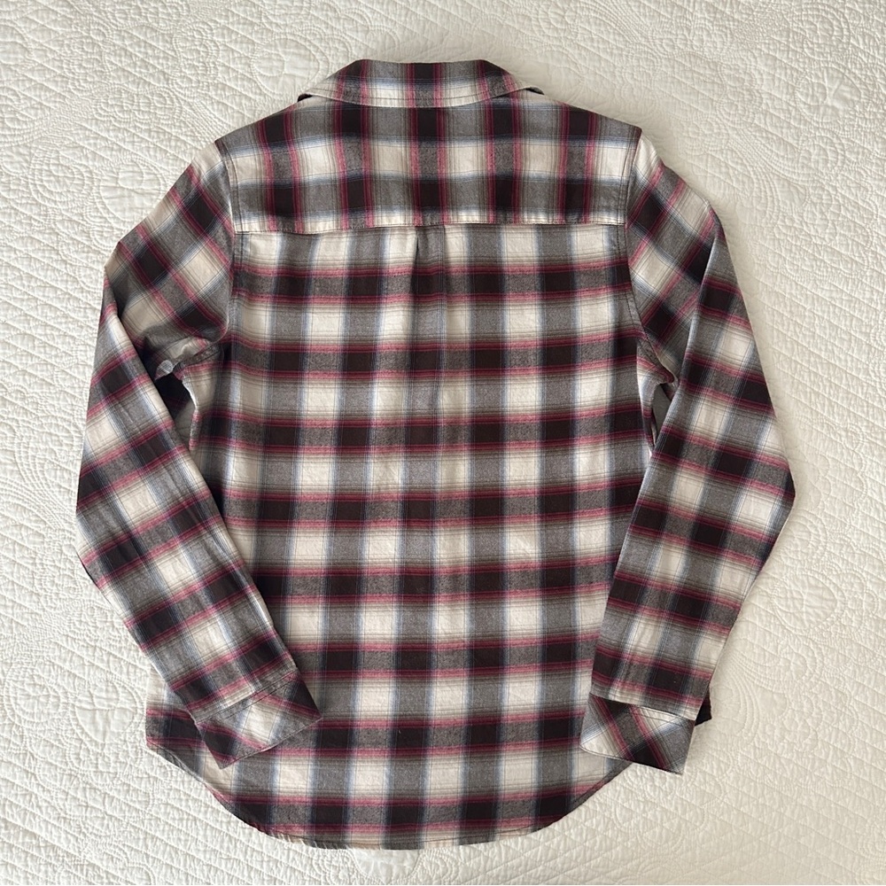 Pendleton Women’s Plaid Flannel Button Down Shirt Long Sleeve Medium - Picture 3 of 7